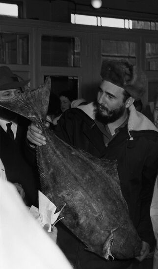 Fidel Castro visits USSR