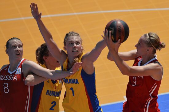 1st European Games. 3 X 3 streetball. Day Two