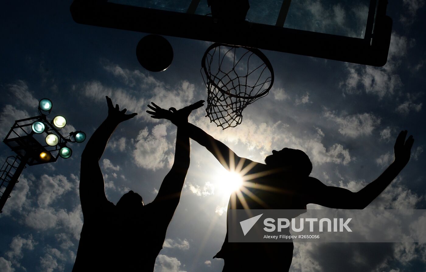 1st European Games. 3 X 3 streetball. Day Two
