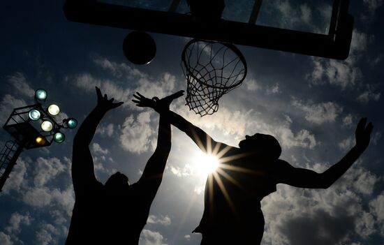 1st European Games. 3 X 3 streetball. Day Two