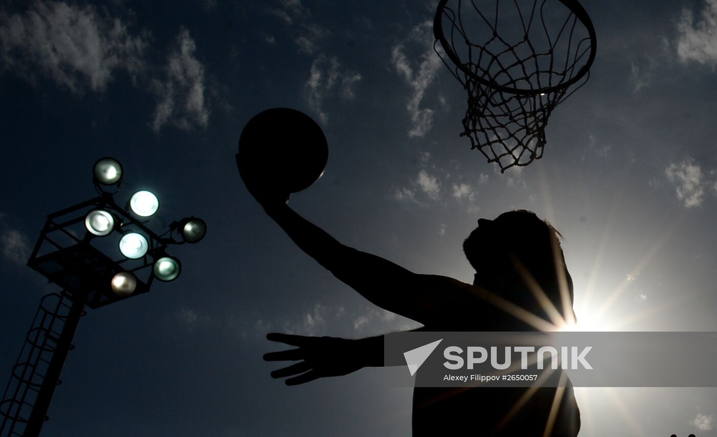 1st European Games. 3 X 3 streetball. Day Two