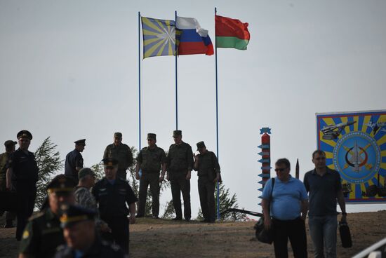 Russian, Belarusian air forces and air-defense forces conduct joint exercise at Telemba center