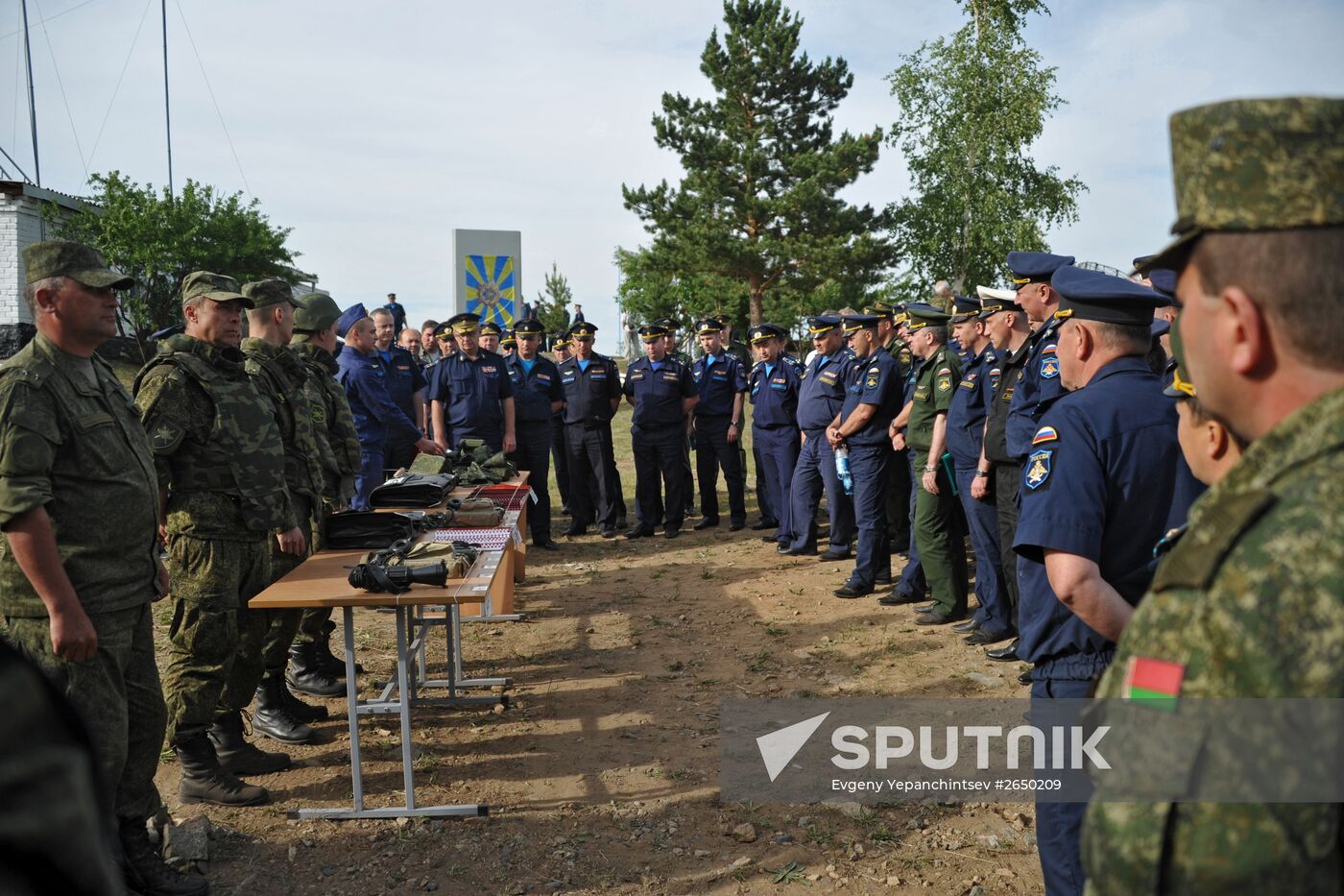 Russian, Belarusian air forces and air-defense forces conduct joint exercise at Telemba center