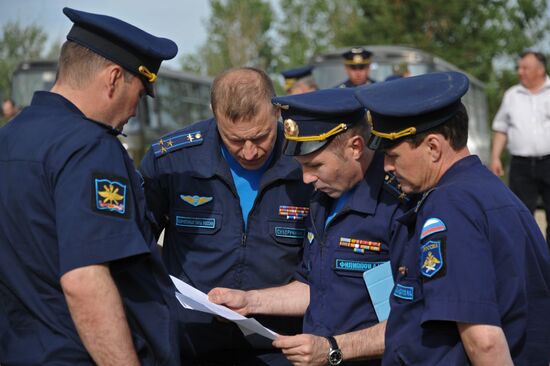 Russian, Belarusian air forces and air-defense forces conduct joint exercise at Telemba center