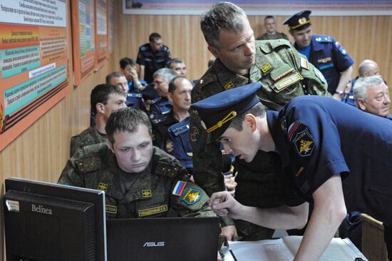 Russian, Belarusian air forces and air-defense forces conduct joint exercise at Telemba center