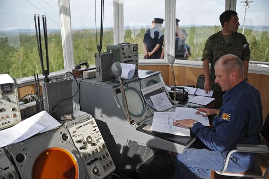 Russian, Belarusian air forces and air-defense forces conduct joint exercise at Telemba center