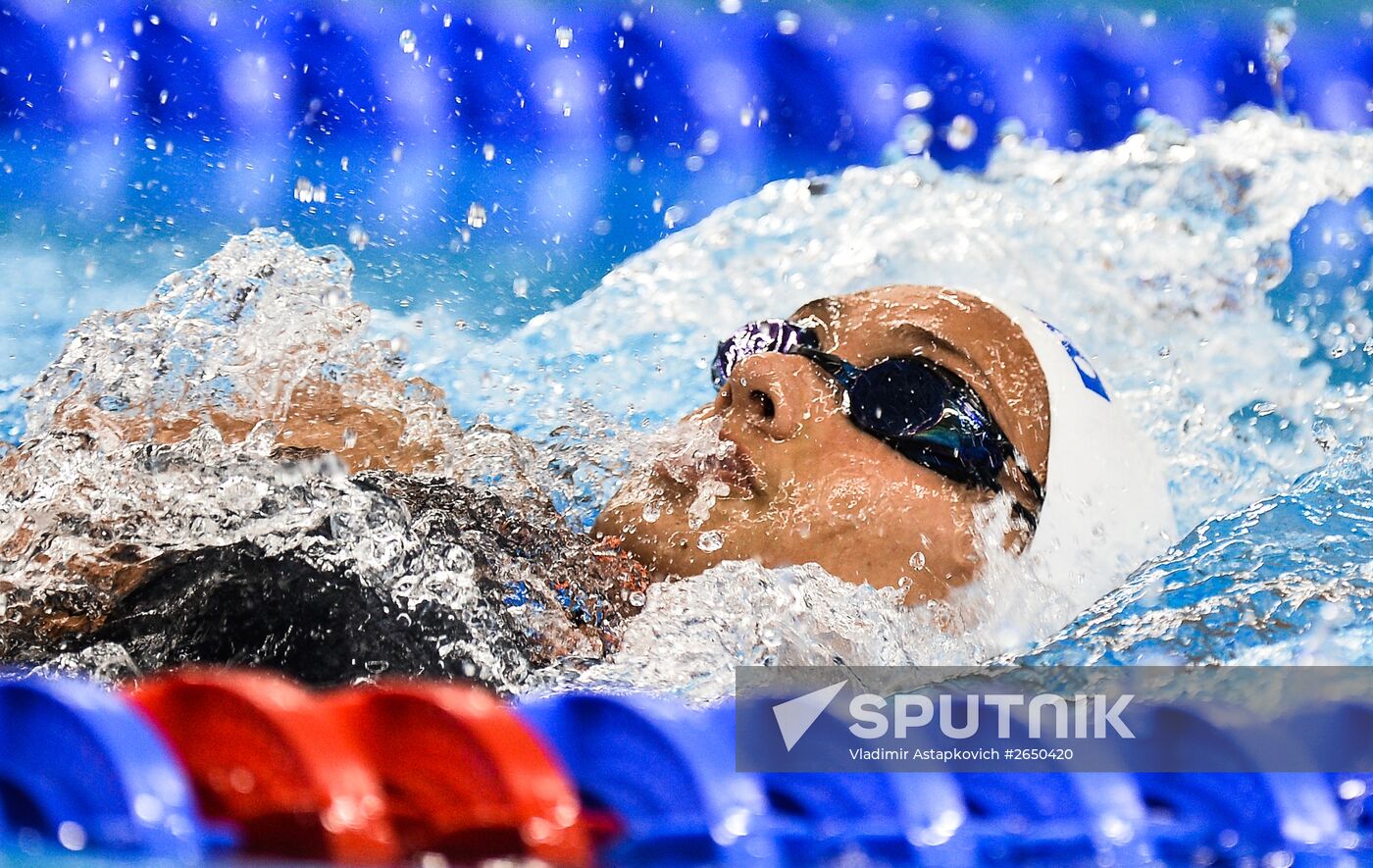 2015 European Games. Swimming. Day Three