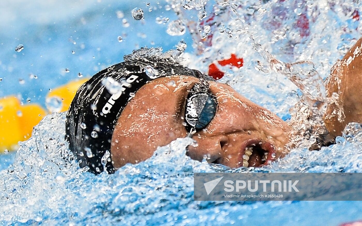 1st European Games. Swimming. Day three