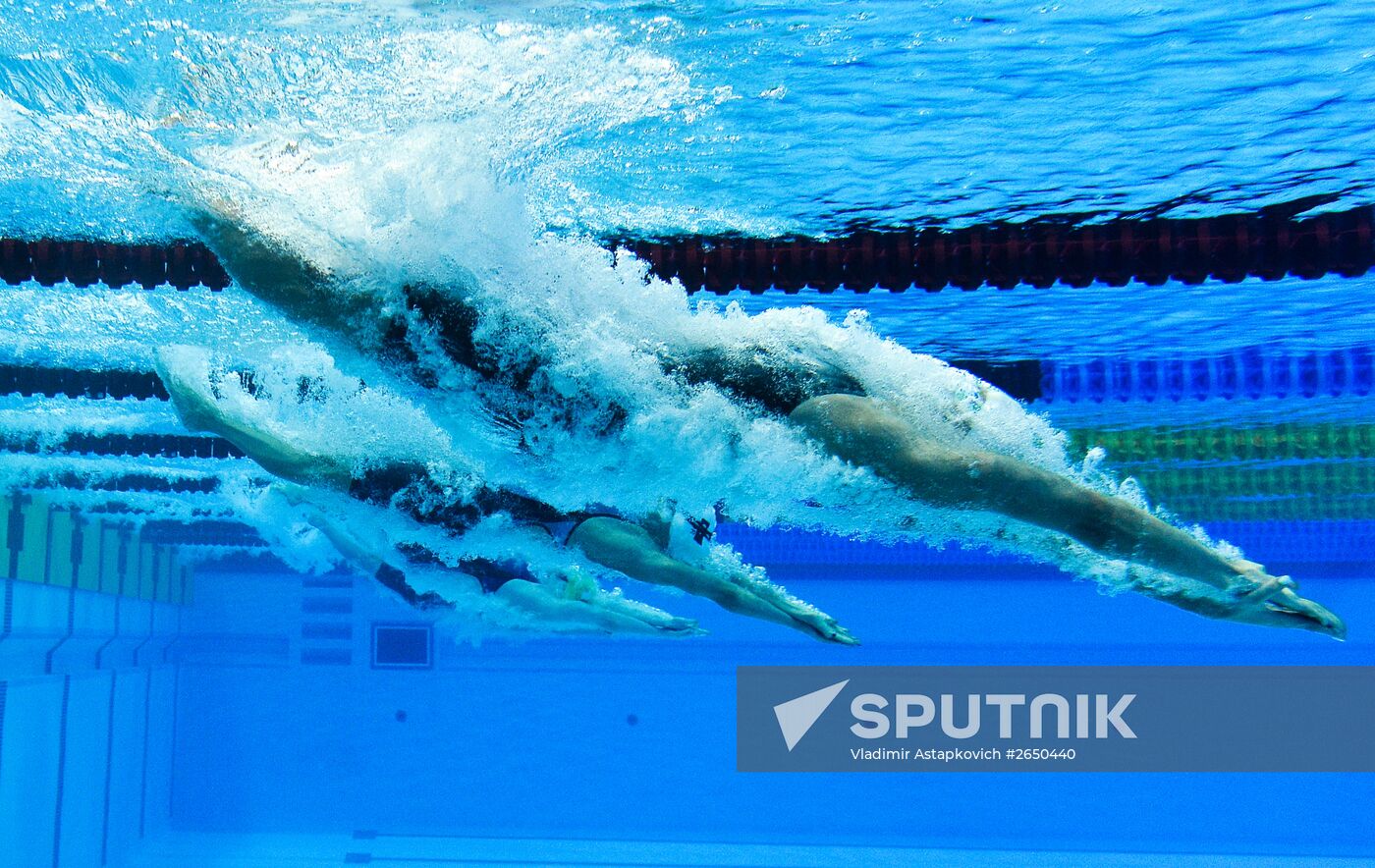 1st European Games. Swimming. Day three
