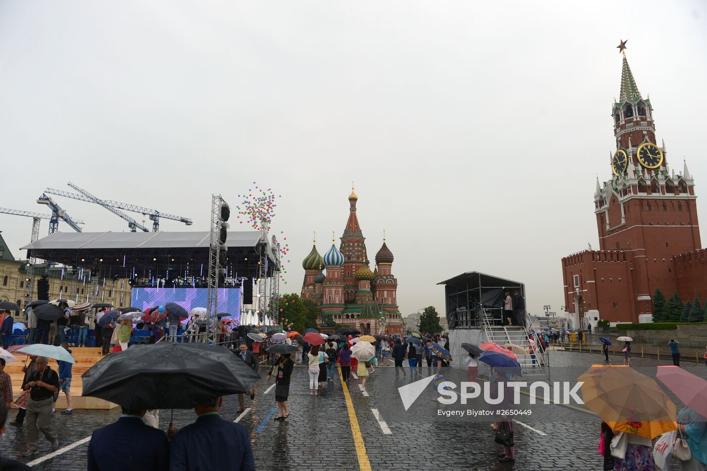 Books of Russia festival on Red Square. Day One