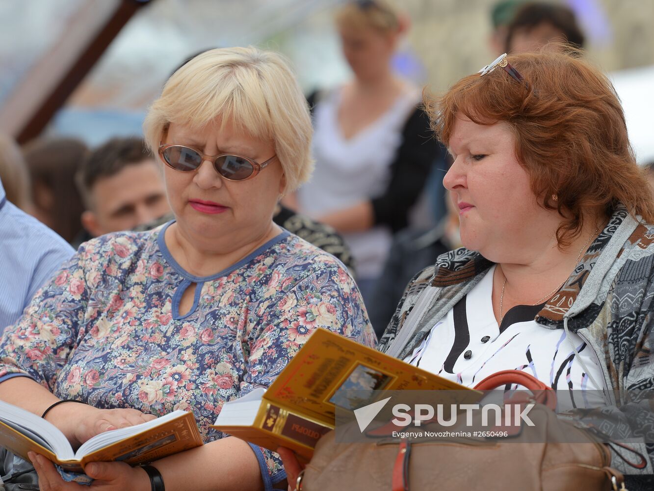 Books of Russia festival on Red Square. Day One