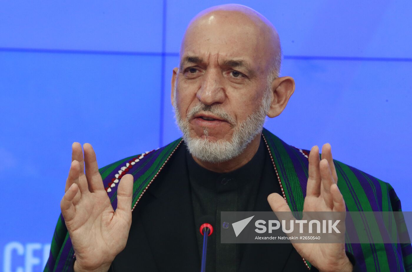 Former President of Afghanistan Hamid Karzai