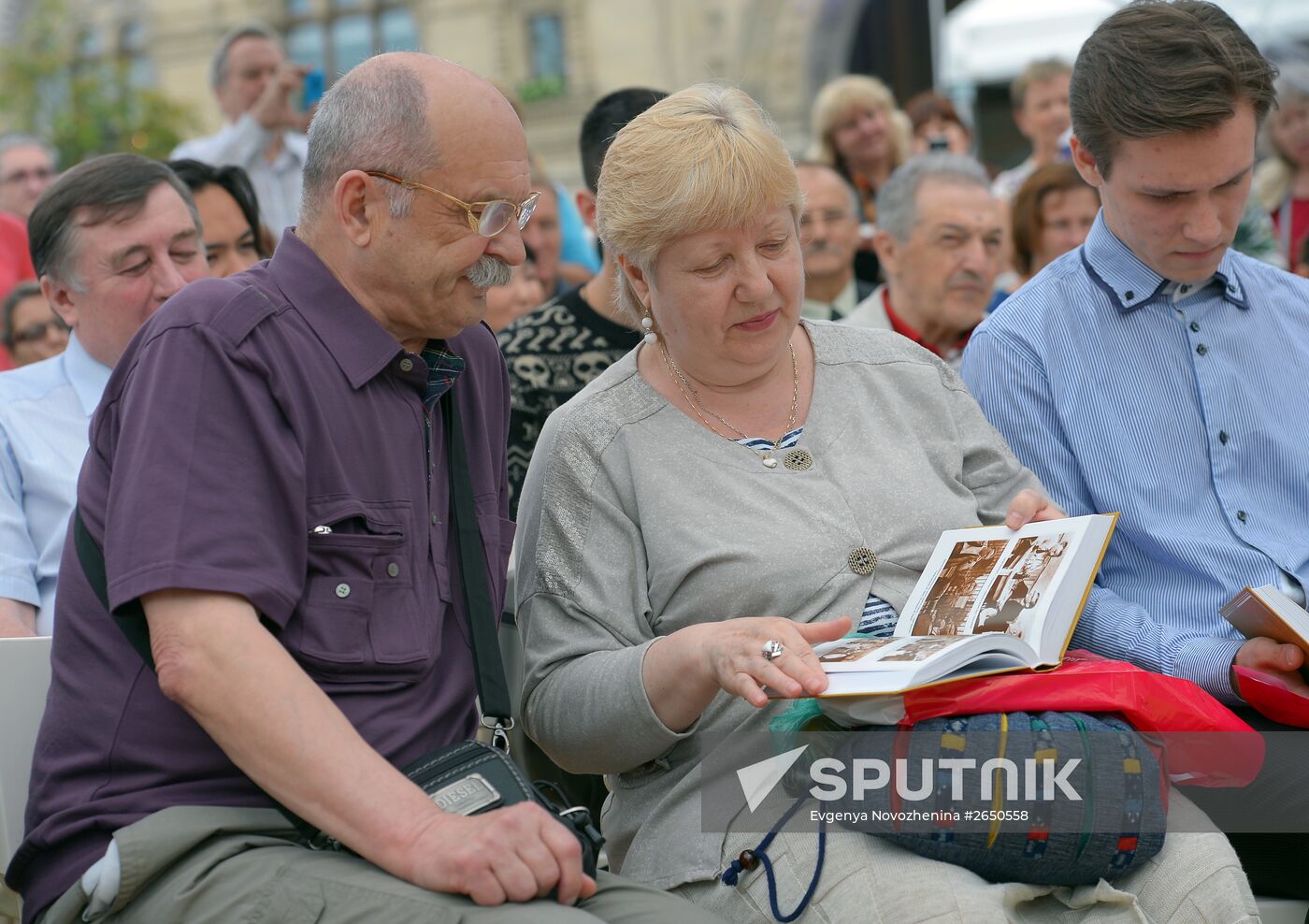 Books of Russia festival on Red Square. Day One