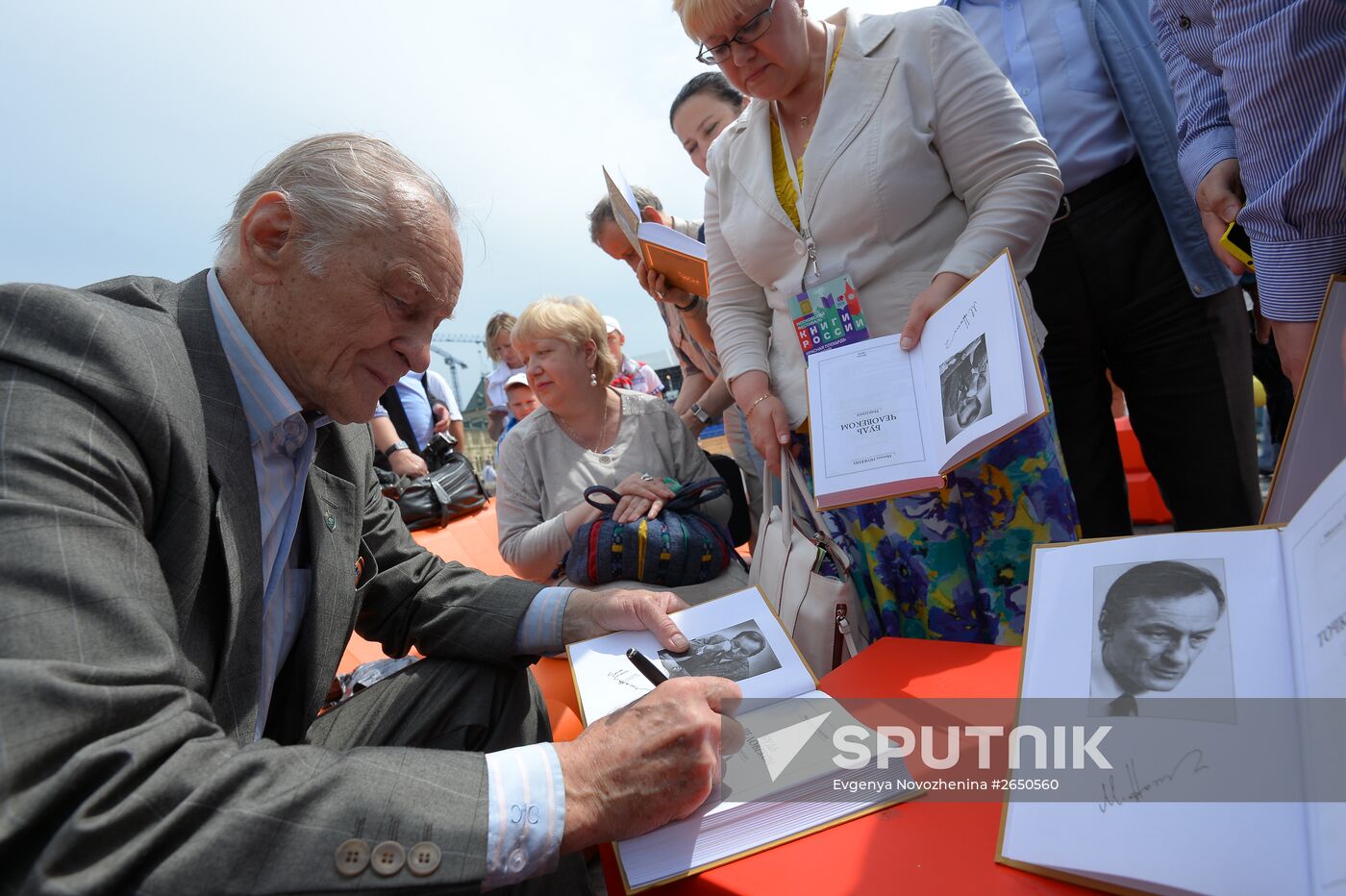 Books of Russia festival on Red Square. Day One