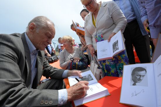 Books of Russia festival on Red Square. Day One