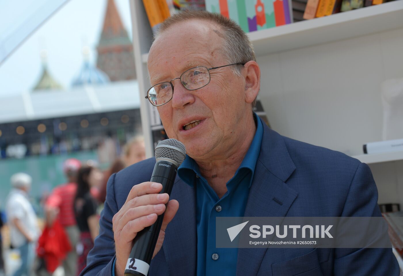 Books of Russia festival on Red Square. Day One