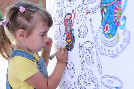 Books of Russia festival on Red Square. Day One