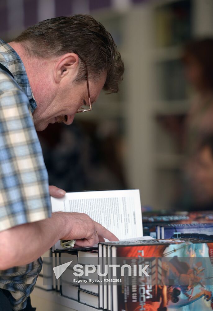 Books of Russia festival on Red Square. Day One