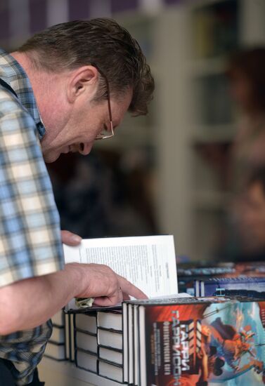 Books of Russia festival on Red Square. Day One