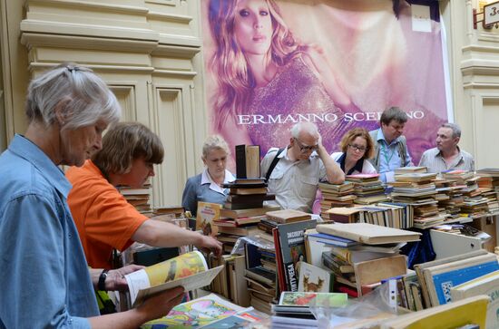 Books of Russia festival on Red Square. Day One