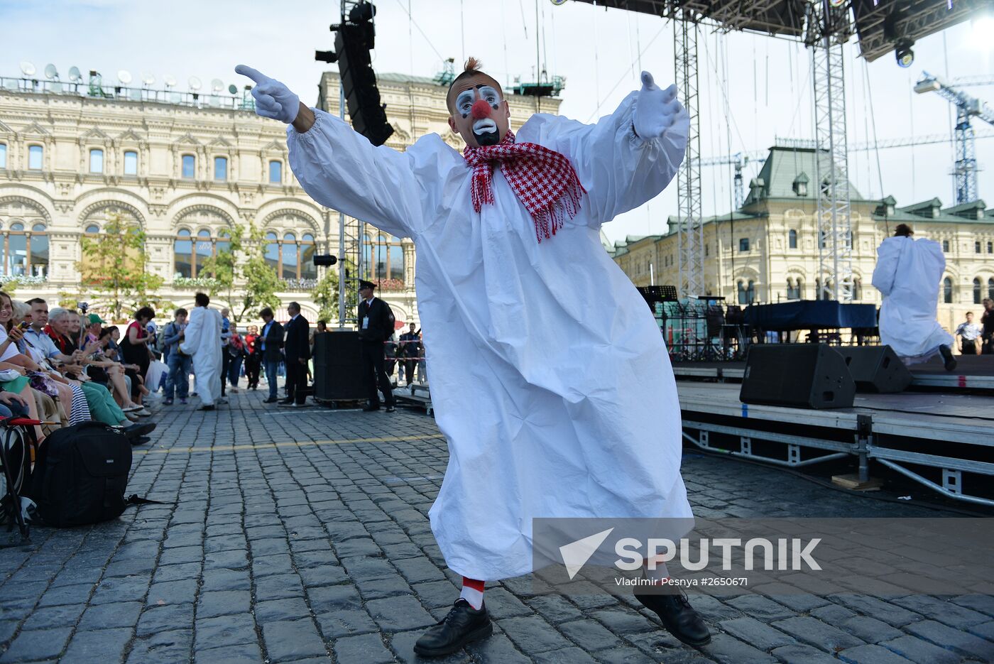 Books of Russia festival on Red Square. Day One