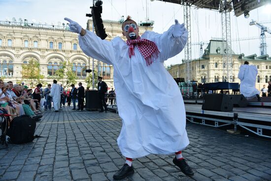 Books of Russia festival on Red Square. Day One