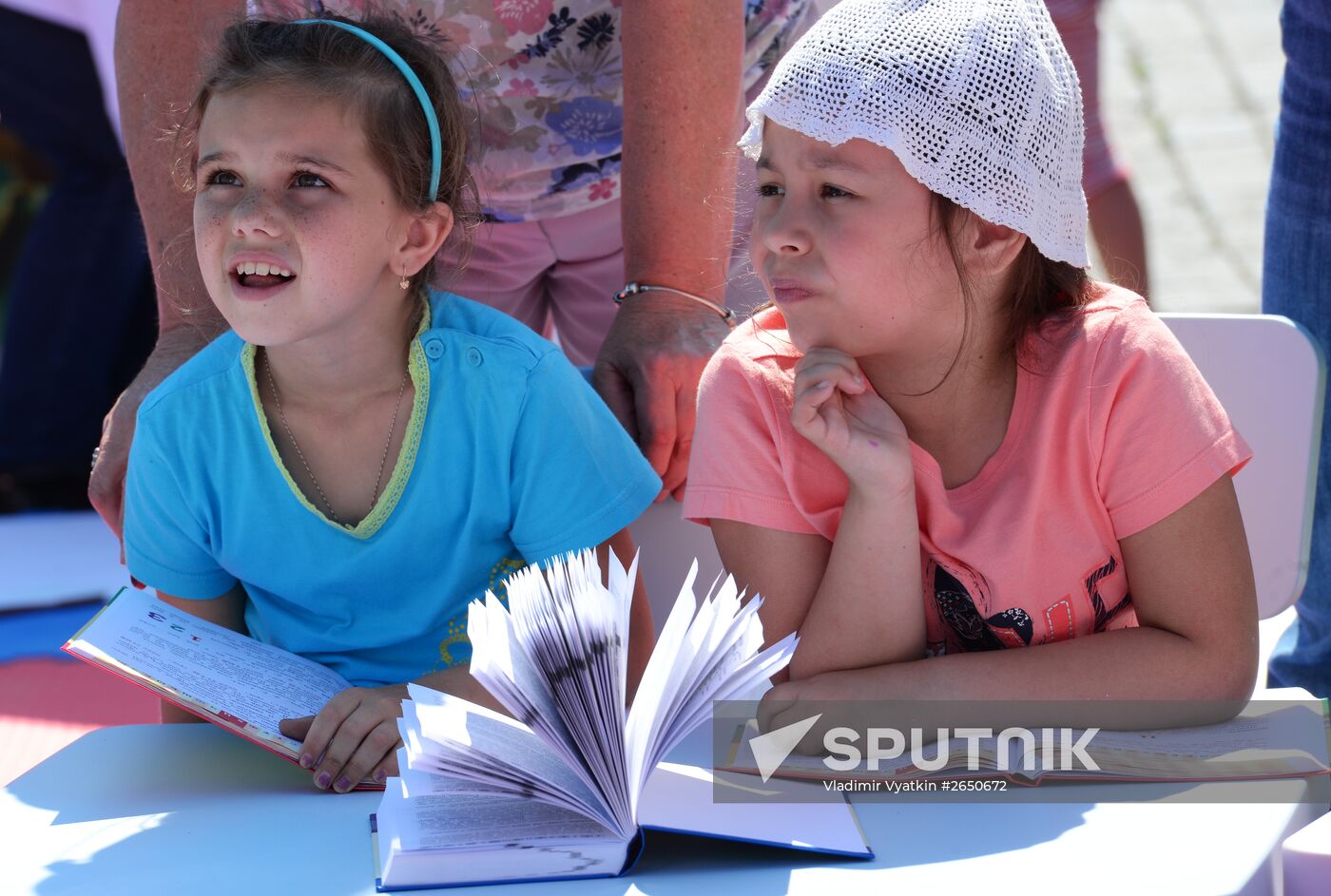 Books of Russia festival on Red Square. Day One
