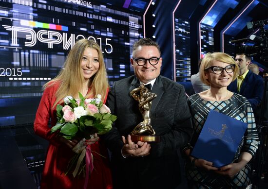 Russian Academy of Television’s TEFI Awards ceremony in the Daytime Broadcasts and Evening Prime Time categories
