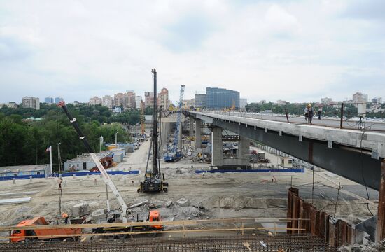 Rebuilding the Voroshilov Bridge in Rostov-on-Don
