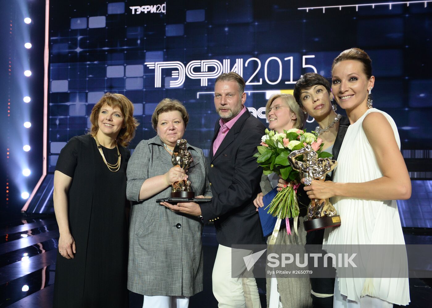 Russian Academy of Television’s TEFI Awards ceremony in the Daytime Broadcasts and Evening Prime Time categories
