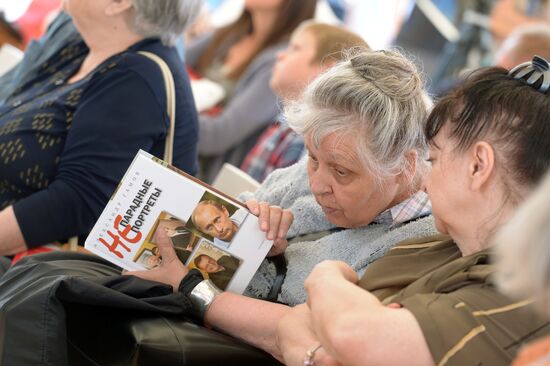 Books of Russia festival on Red Square. Day One