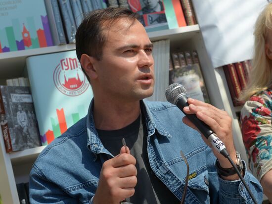 Books of Russia festival on Red Square. Day One