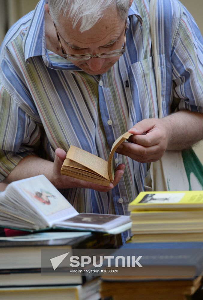 Books of Russia festival on Red Square. Day One