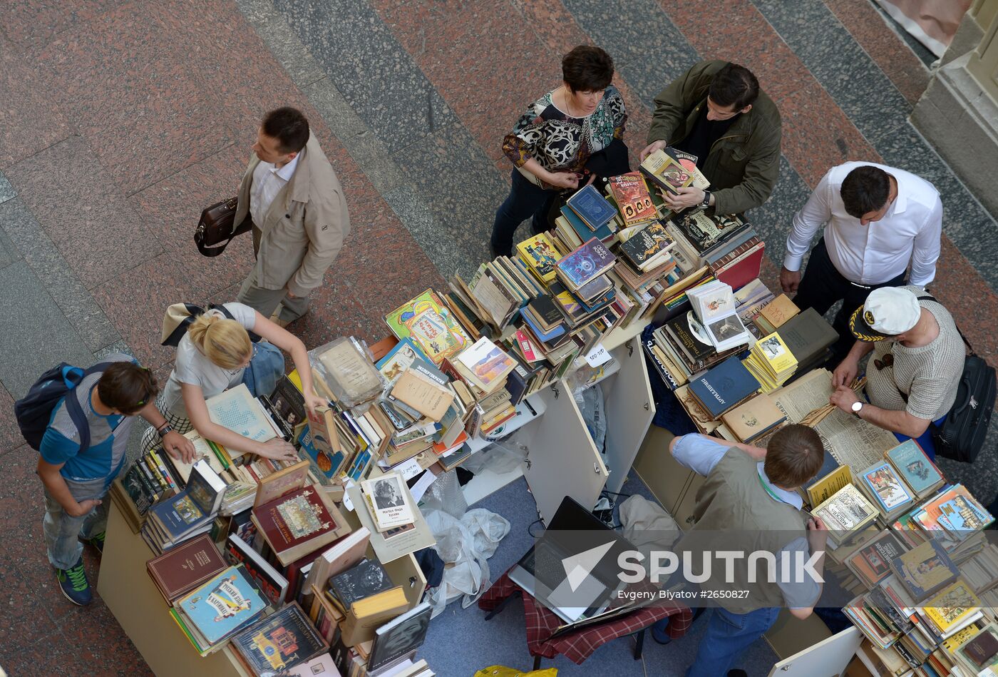 Books of Russia festival on Red Square. Day One