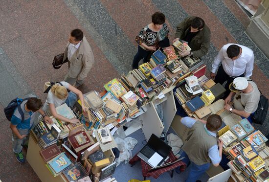 Books of Russia festival on Red Square. Day One