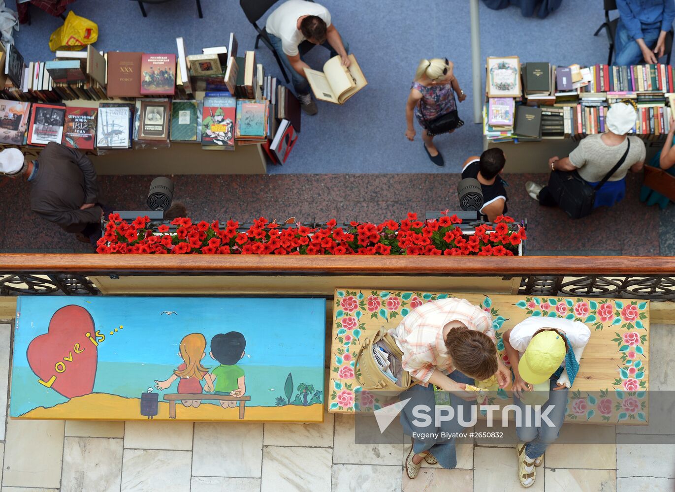 Books of Russia festival on Red Square. Day One