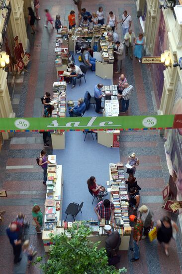 Books of Russia festival on Red Square. Day One