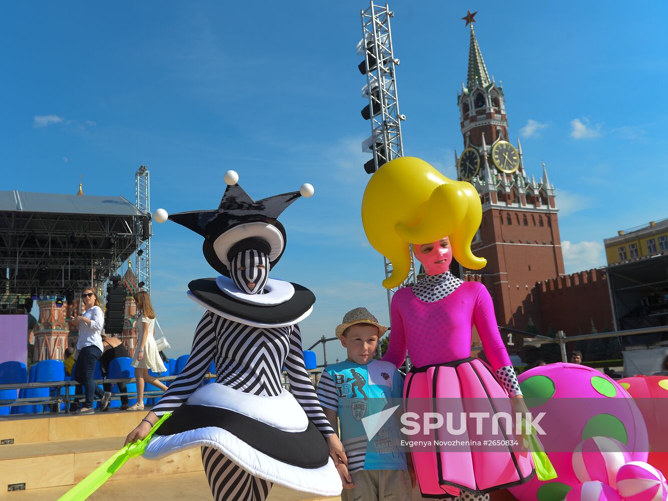 Books of Russia festival on Red Square. Day One