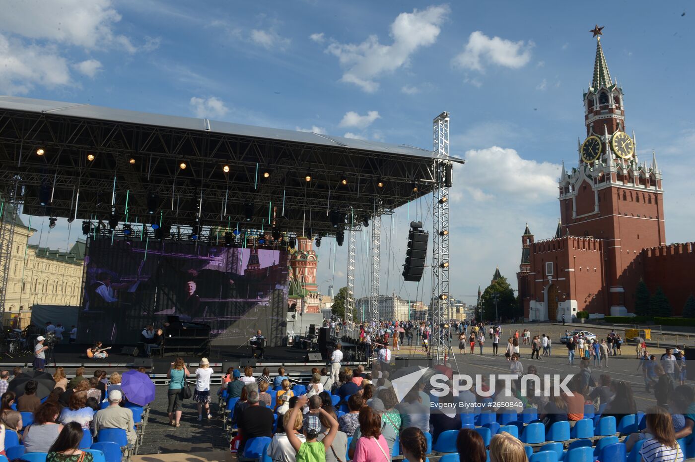 Books of Russia festival on Red Square. Day One