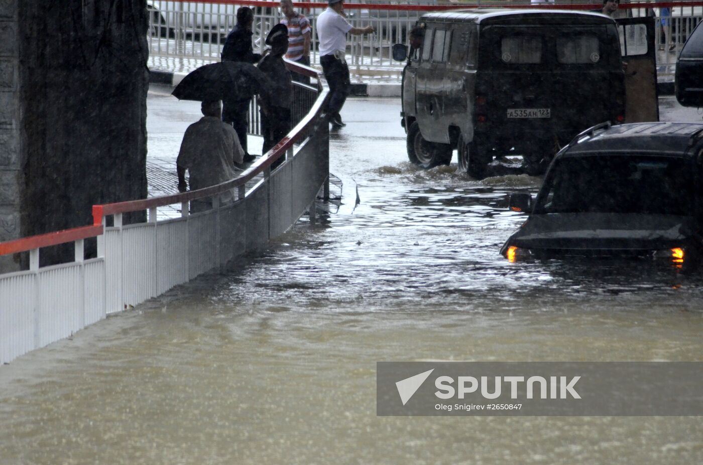 Sochi hit by flooding
