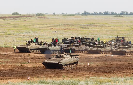 Tank Biathlon 2015 wraps up in Volgograd