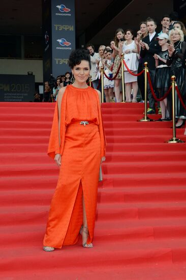 Russian Academy of Television’s TEFI Awards ceremony in the Daytime Broadcasts and Evening Prime Time categories