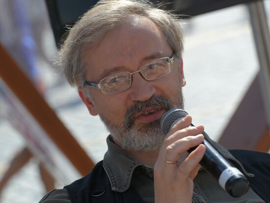 Books of Russia festival on Red Square. Day One