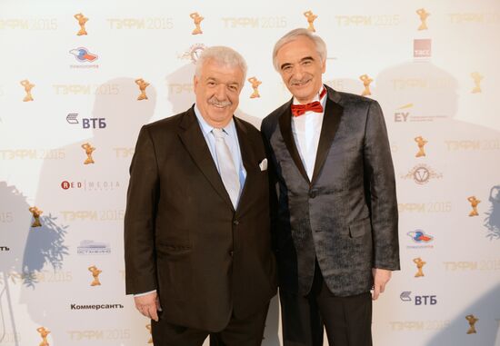 Russian Academy of Television’s TEFI Awards ceremony in the Daytime Broadcasts and Evening Prime Time categories