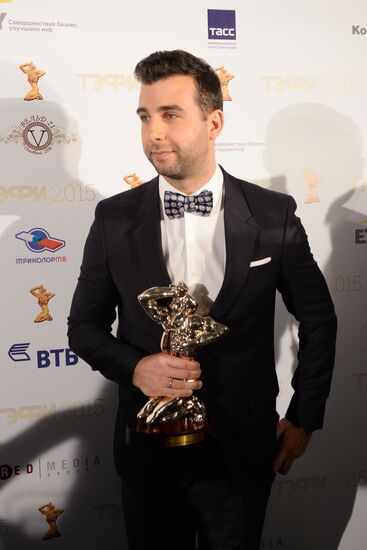 Russian Academy of Television’s TEFI Awards ceremony in the Daytime Broadcasts and Evening Prime Time categories