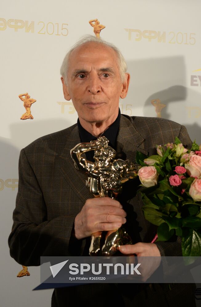 Russian Academy of Television’s TEFI Awards ceremony in the Daytime Broadcasts and Evening Prime Time categories