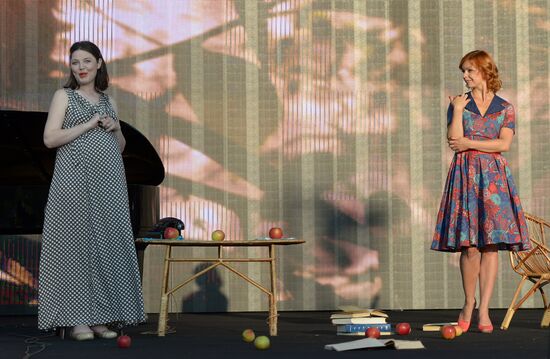 Books of Russia Festival on Moscow's Red Square. Day One