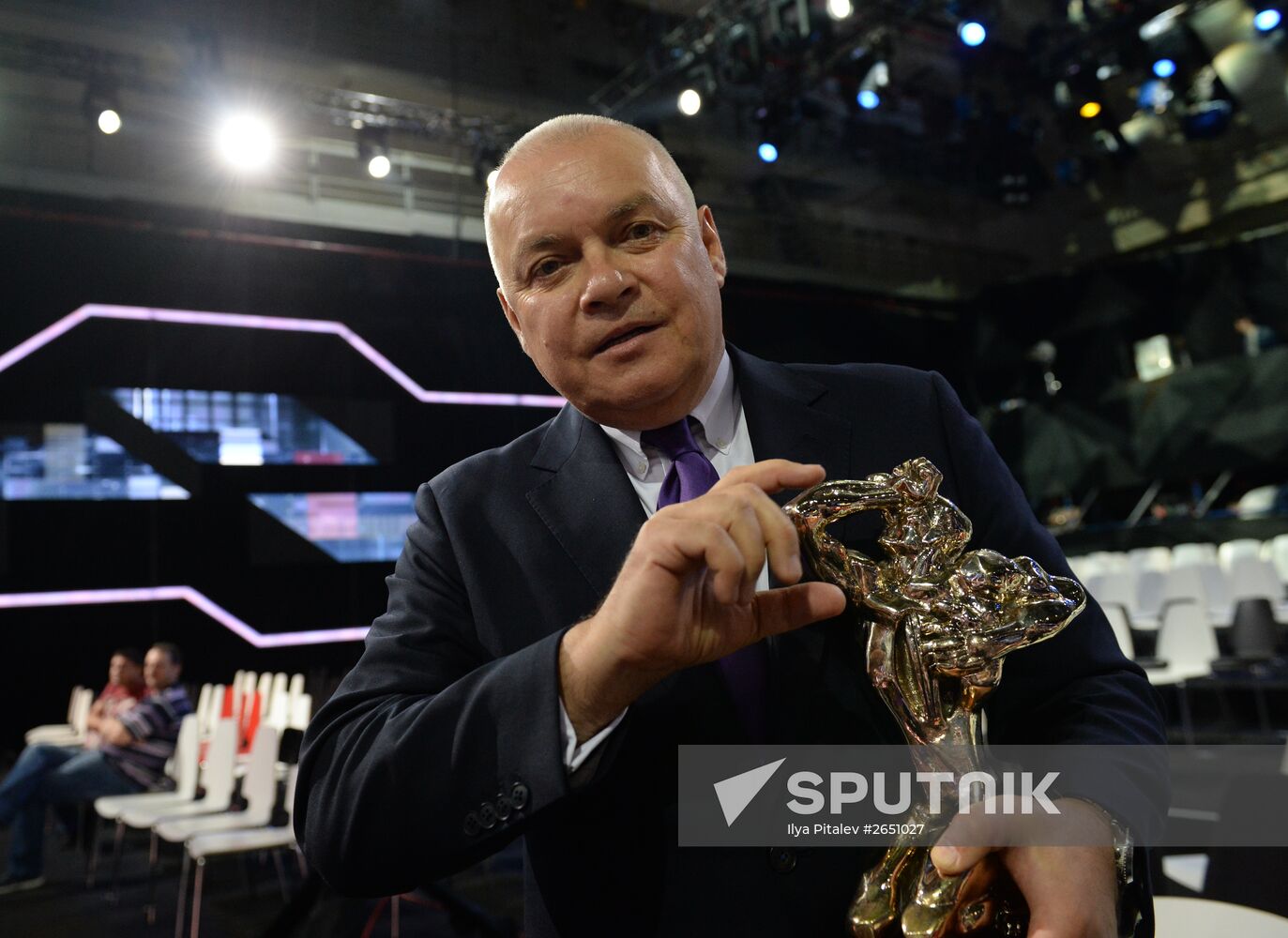 Russian Academy of Television’s TEFI Awards ceremony in the Daytime Broadcasts and Evening Prime Time categories
