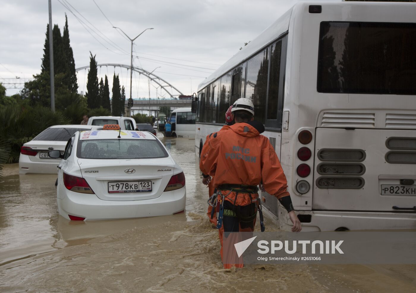 Sochi hit by flooding