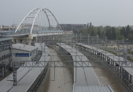 Sochi hit by flooding